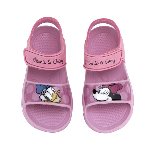 Sandálias Minnie e Margarida com velcro