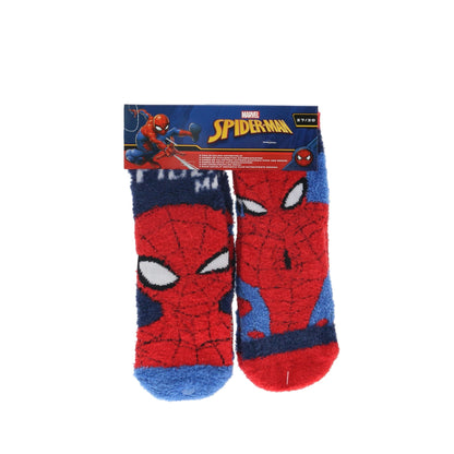 2 pares de meias antiderrapantes Spiderman