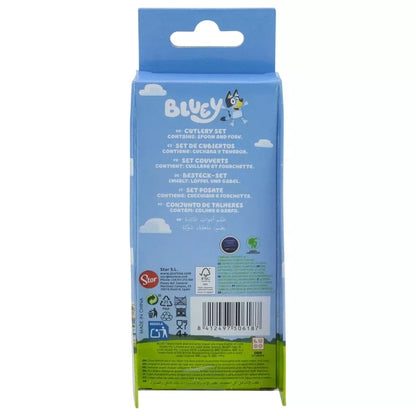 2 talheres ergonómicos Bluey - BONECADA