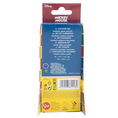 2 talheres ergonómicos Mickey True