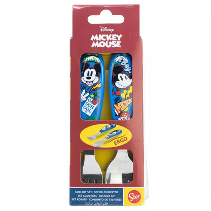 2 talheres ergonómicos Mickey True