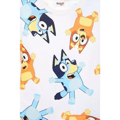 T-shirt manga comprida Bluey Fun (3-6 anos)