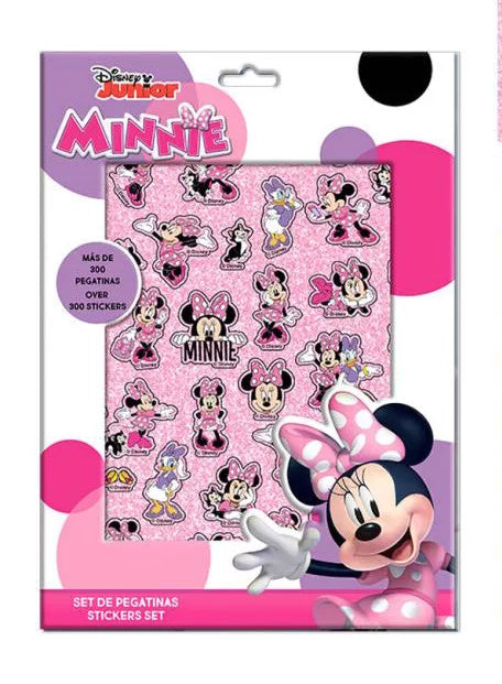 300 autocolantes Minnie