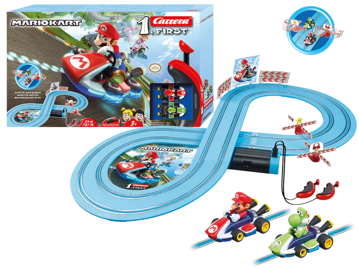 Pista de carros Super Mario Kart Carrera First