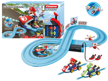 Pista de carros Super Mario Kart Carrera First