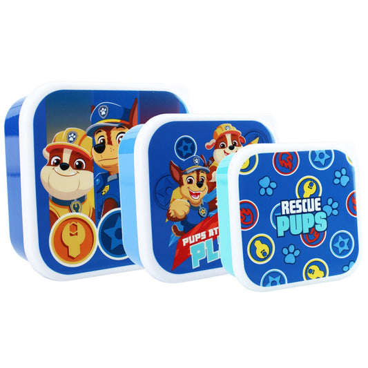 3 Caixas snacks Patrulha Pata