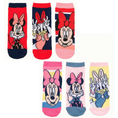 3 pares de meias Baby Minnie & Margarida (19-27)