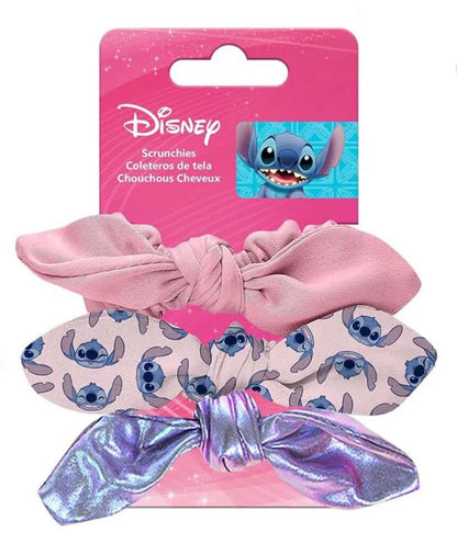 3 elásticos cabelo Stitch