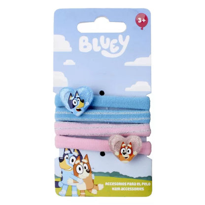 4 Elásticos cabelo Bluey