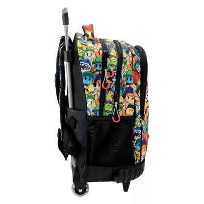 Mochila Trolley Stumble Guys Race premium 42 cm