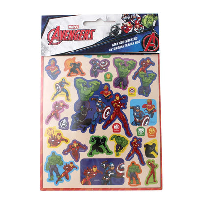 600 Autocolantes Avengers Best team