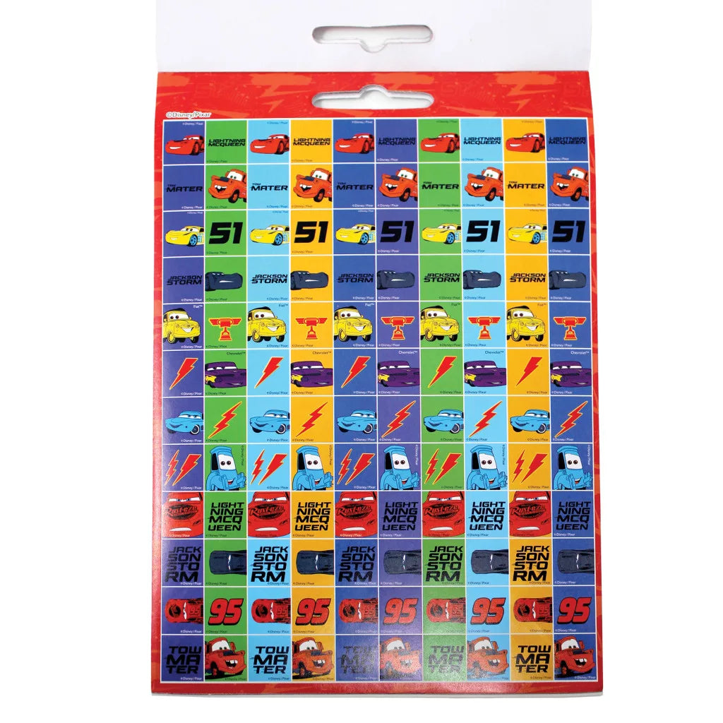600 Autocolantes Cars track
