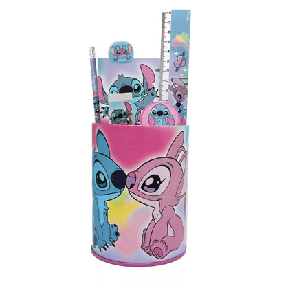 Conjunto escolar Stitch Universe (7 peças)