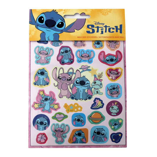 600 Autocolantes Stitch Universe