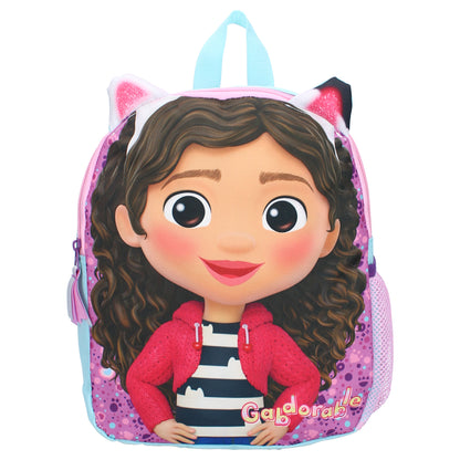 Mochila pré-escolar Gabby Dollhouse Fluffy Friends - BONECADA