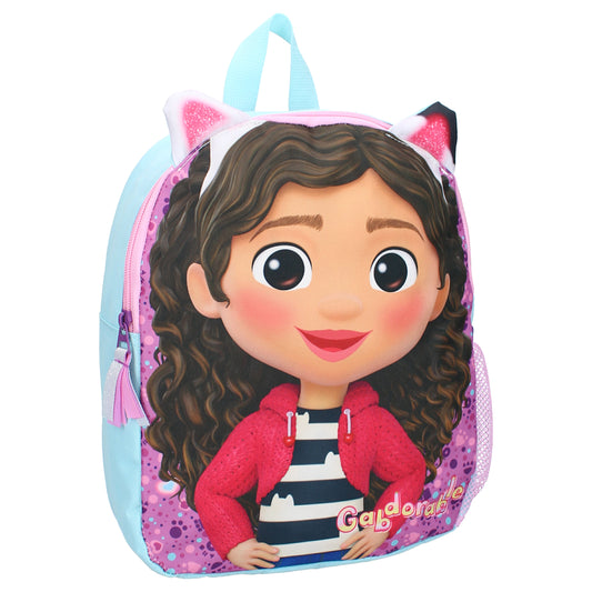 Mochila pré-escolar Gabby Dollhouse Fluffy Friends - BONECADA