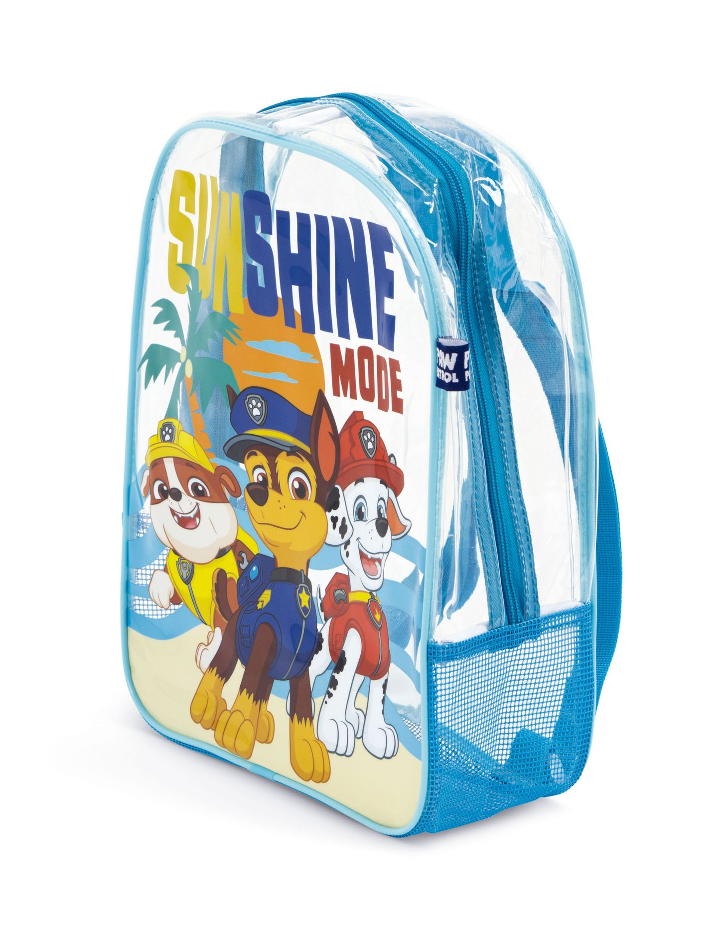 Mochila praia com rede Patrulha Pata - Sunshine Mode