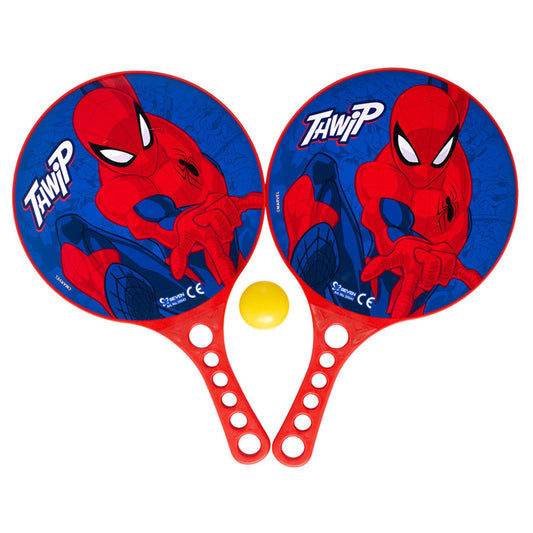 Conjunto de raquetes de praia do Spiderman