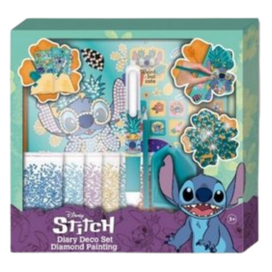 Bloco de Notas com Acessórios Stitch verde