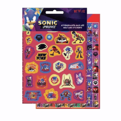 600 Autocolantes Sonic Chaos