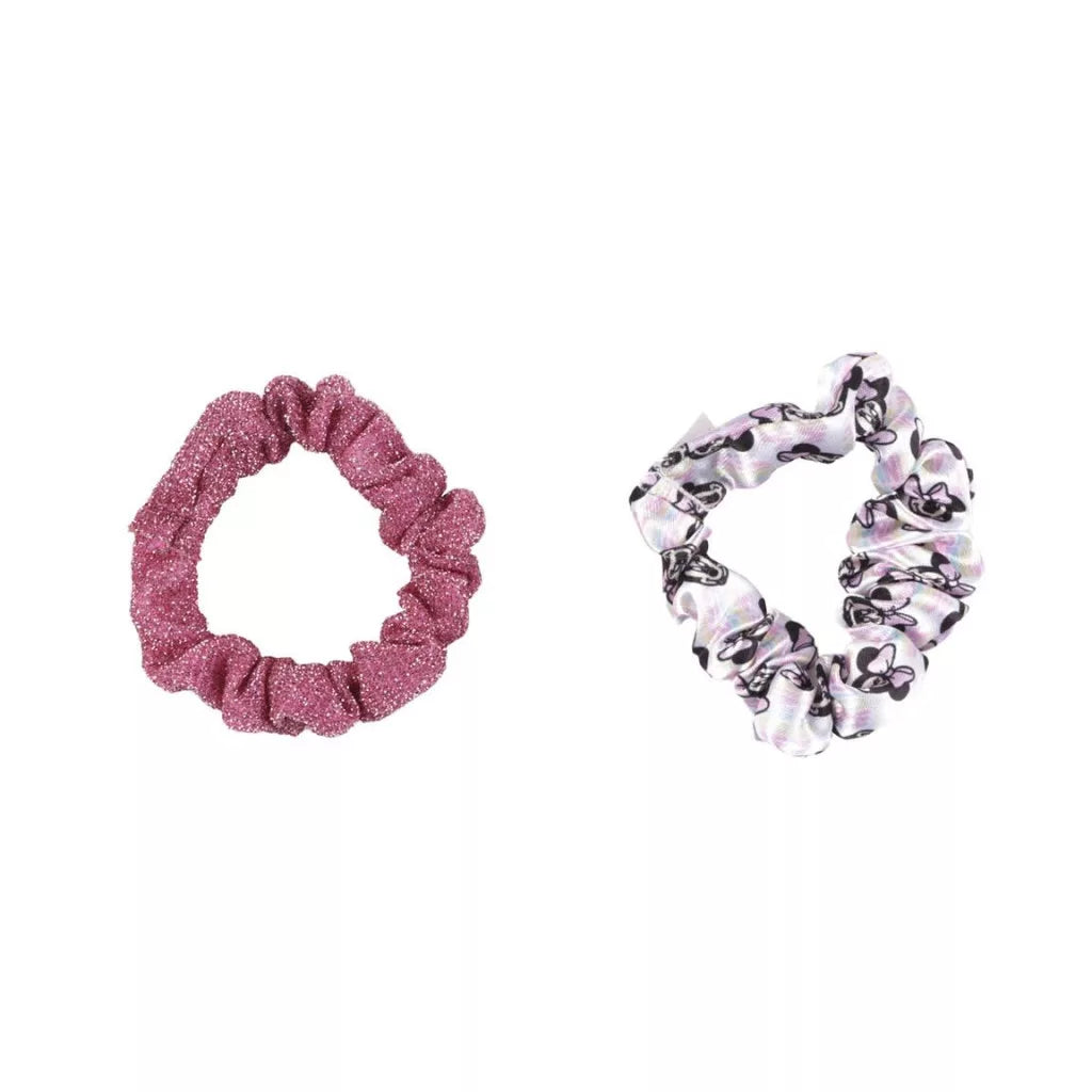 6 elásticos cabelo Minnie