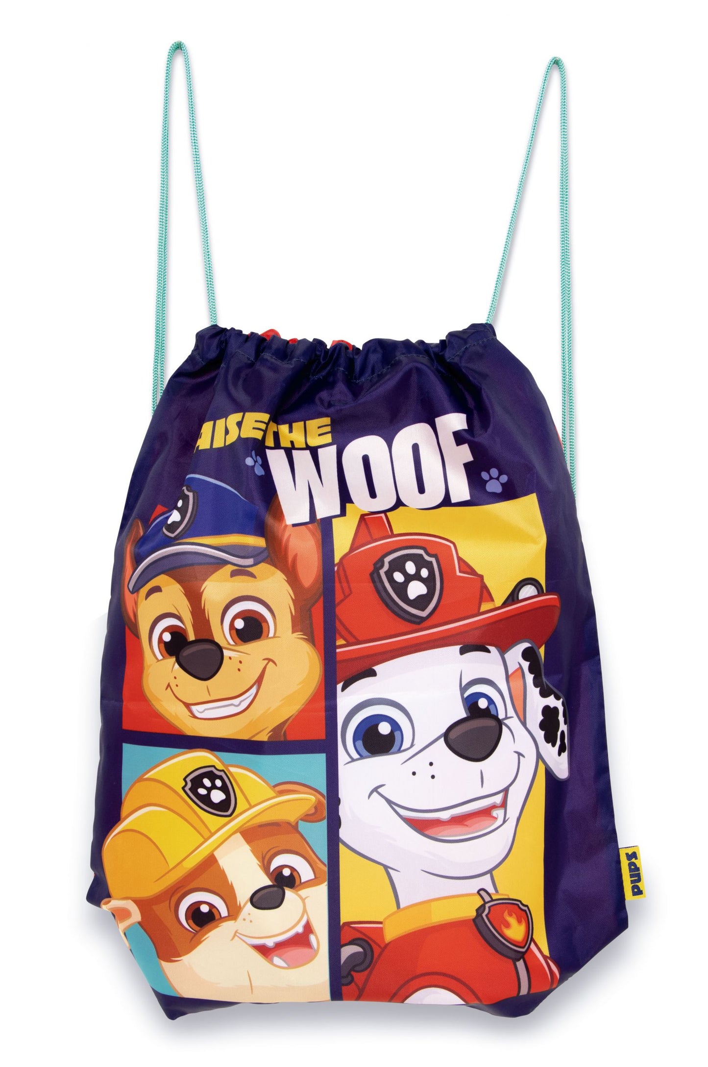 Saco ginástica Patrulha Pata Raise the Woof