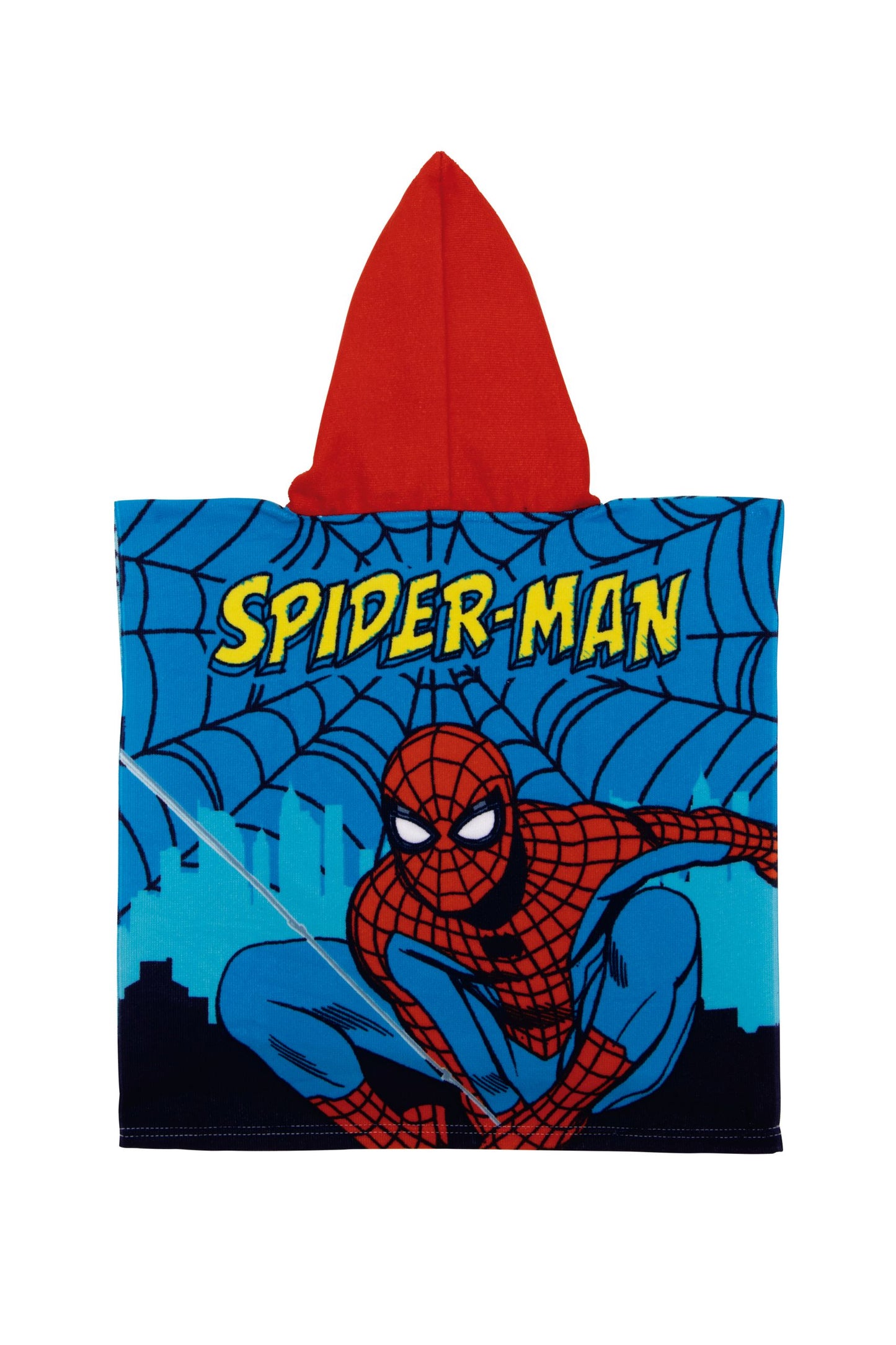 Poncho de Praia Spiderman web-slinger