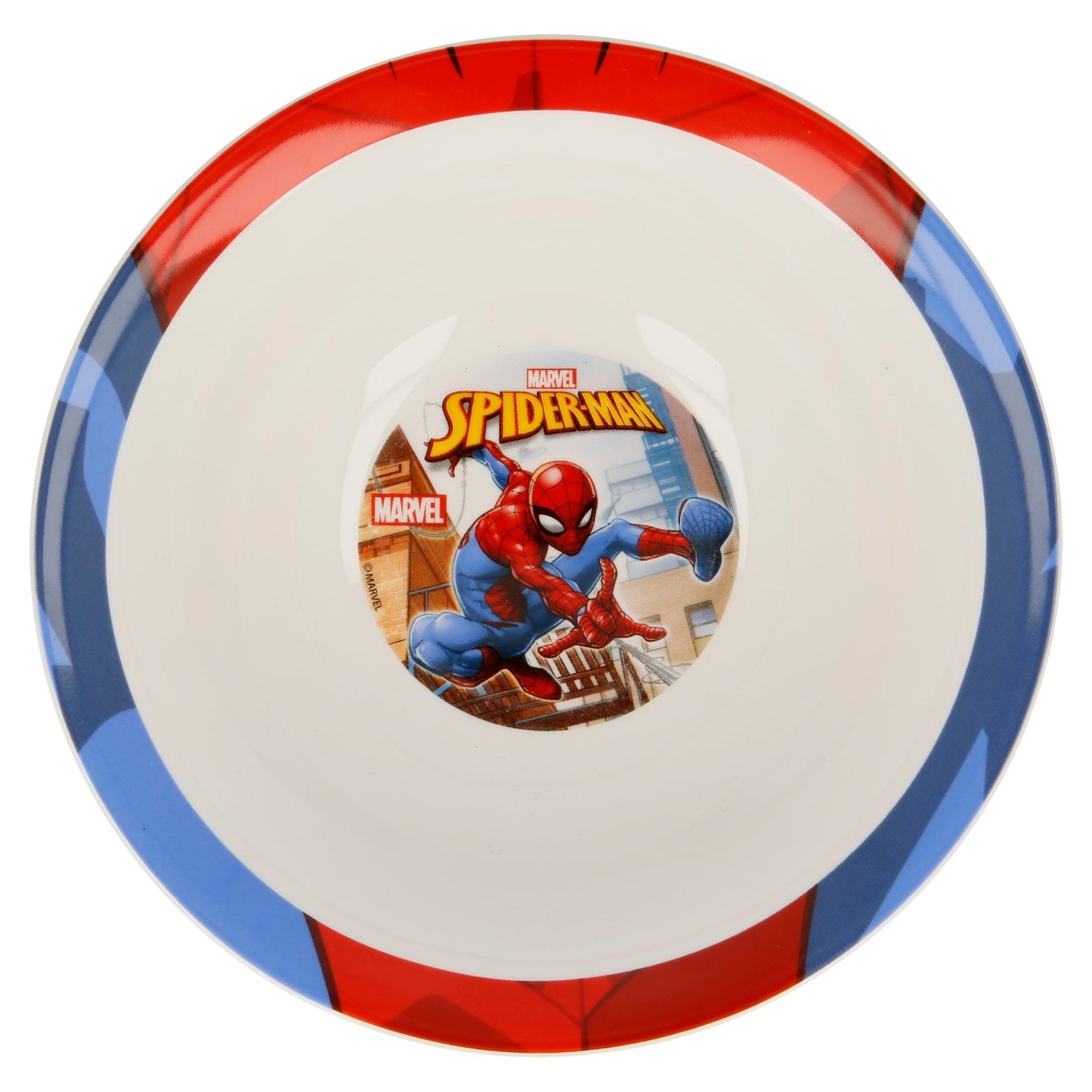 Conjunto Refeição Cerâmica Spiderman Streets