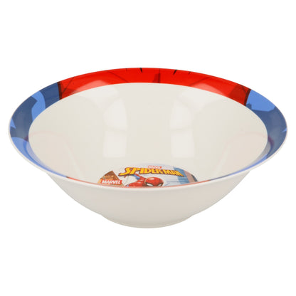 Conjunto Refeição Cerâmica Spiderman Streets