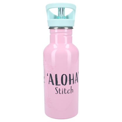 Garrafa 500ml Stitch Take A Sip (com palhinha) - BONECADA