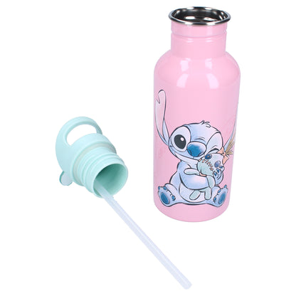 Garrafa 500ml Stitch Take A Sip (com palhinha) - BONECADA