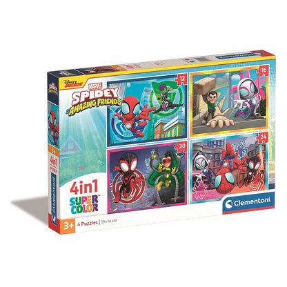 Puzzle 4 em 1 Spidey