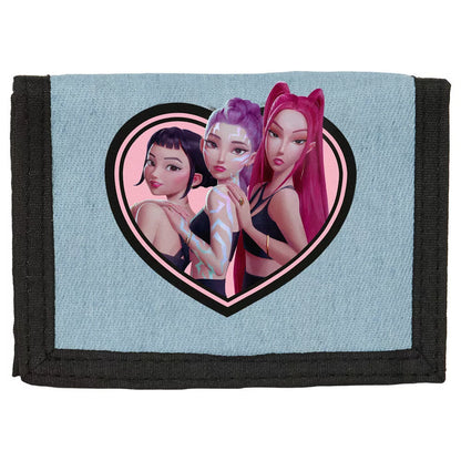 Carteira K-pop Demon Hunters Denim Dreams