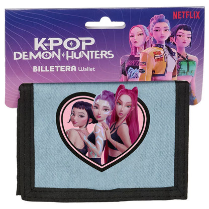 Carteira K-pop Demon Hunters Denim Dreams