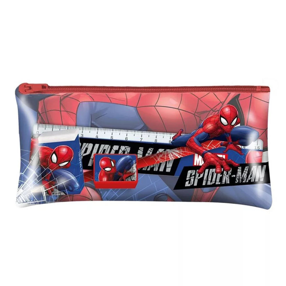 Conjunto Escolar Spiderman Wall (5 peças)