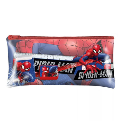 Conjunto Escolar Spiderman Wall (5 peças)