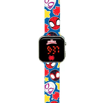 Relógio Infantil LED – Spidey