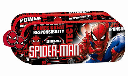 Estojo com 2 compartimentos Spiderman Fight On