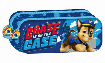 Estojo com 2 compartimentos Patrulha Pata Chase