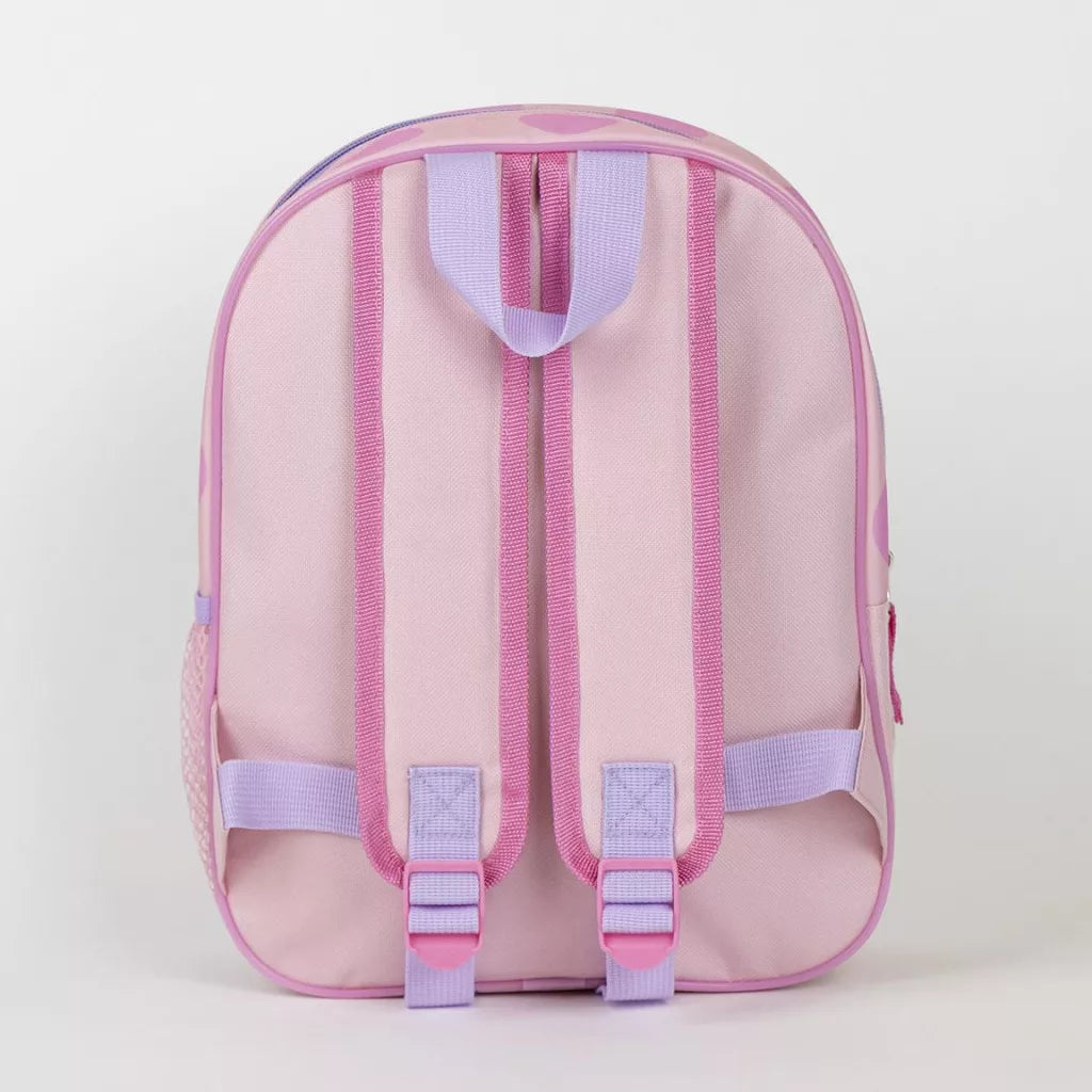 Mochila creche ou pré-escolar Minnie Purple 31 cm