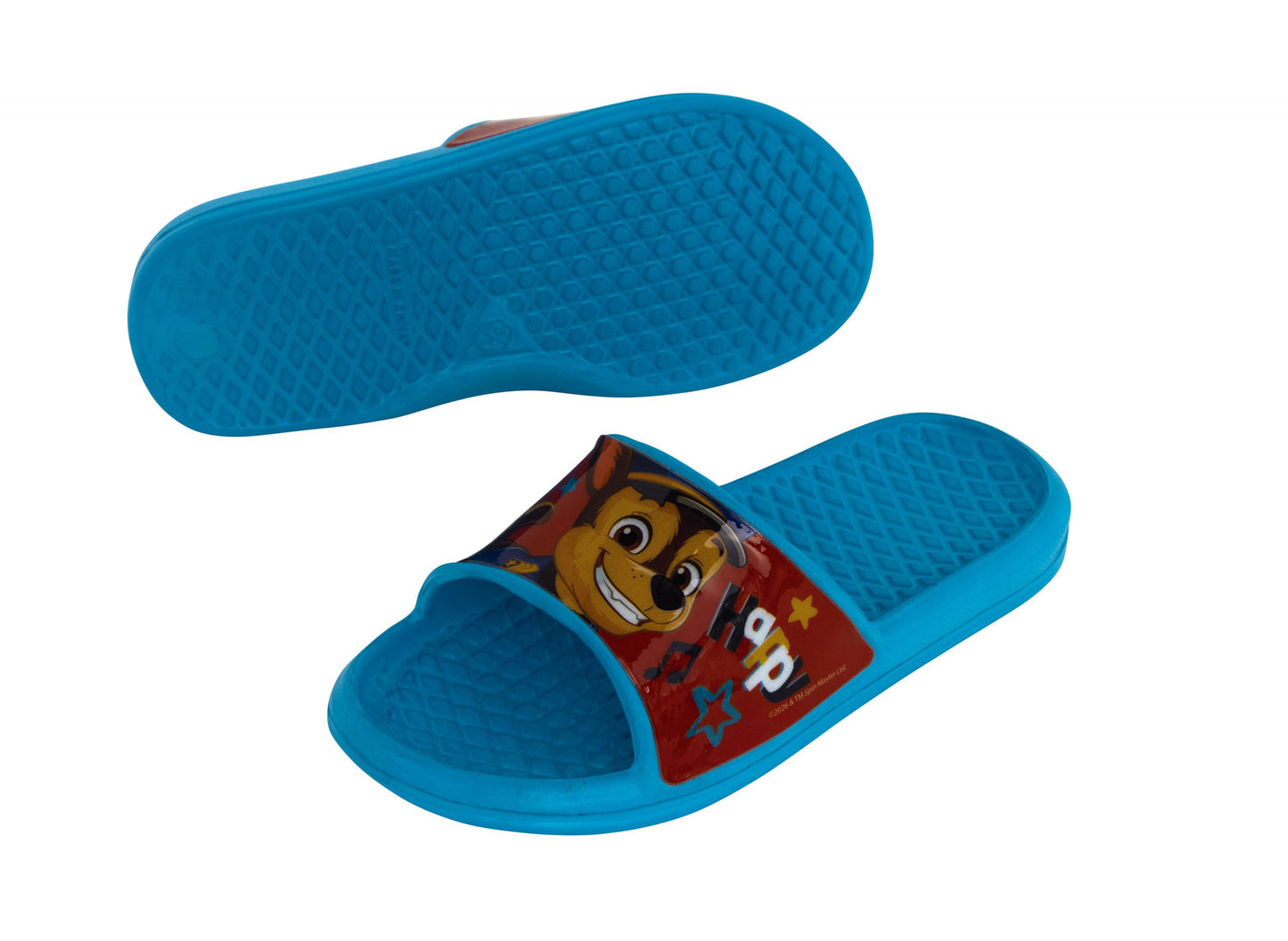 Chinelos Antiderrapantes Patrulha Pata - Chase e Rubble