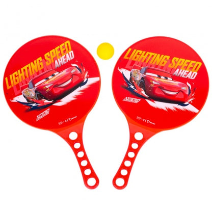 Conjunto de raquetes de praia do Cars