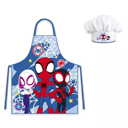 Avental e Chapéu Cozinha Spidey