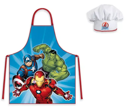 Avental e Chapéu Cozinha Avengers Guardians - BONECADA