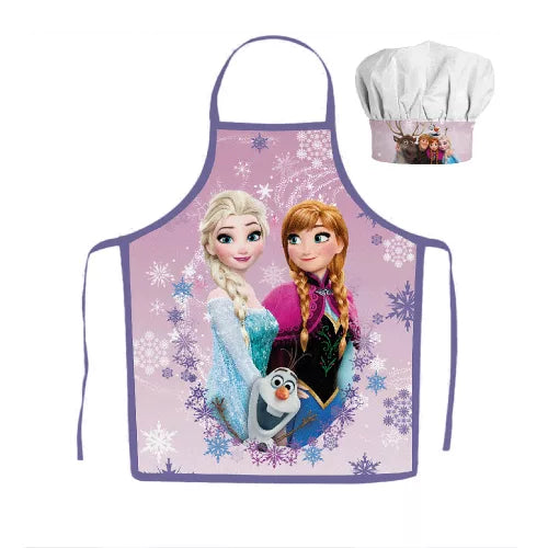 Avental e Chapéu Cozinha Frozen