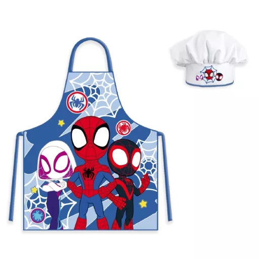 Avental e Chapéu Cozinha Spidey