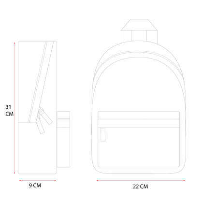 Mochila pré-escolar Spidey Little Friends - BONECADA