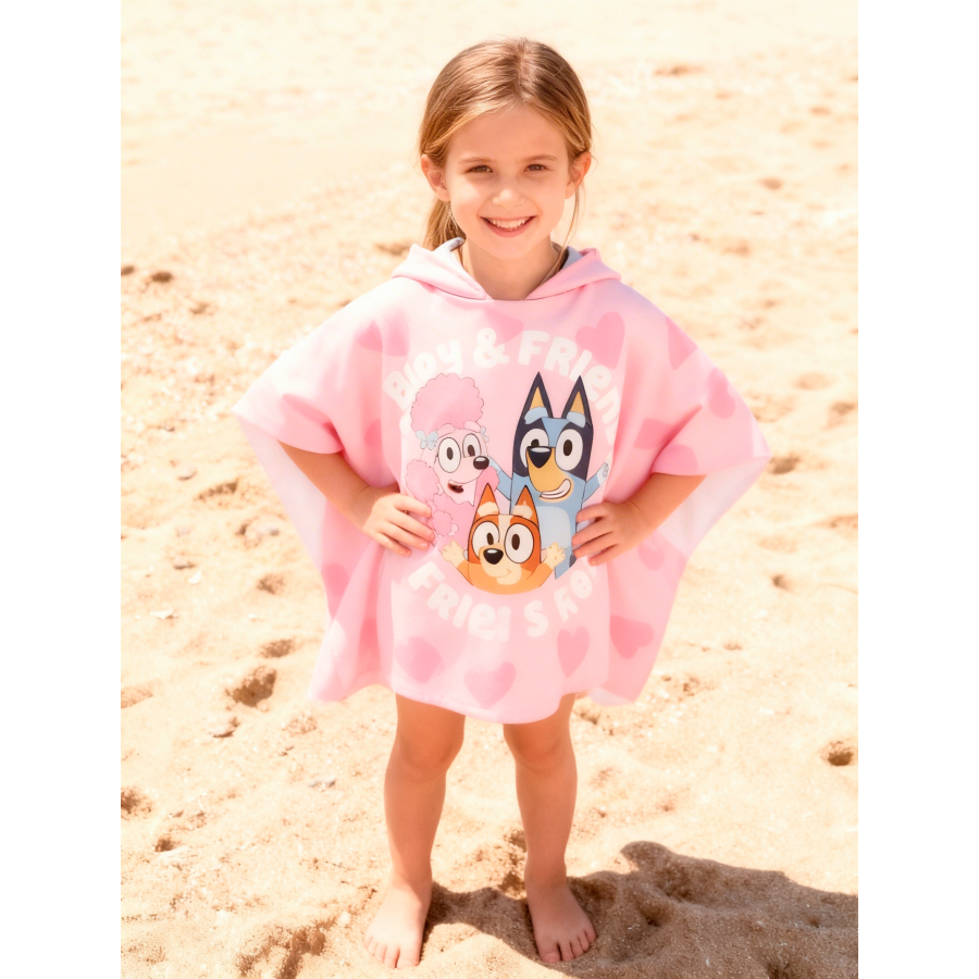 Poncho de Praia Bluey