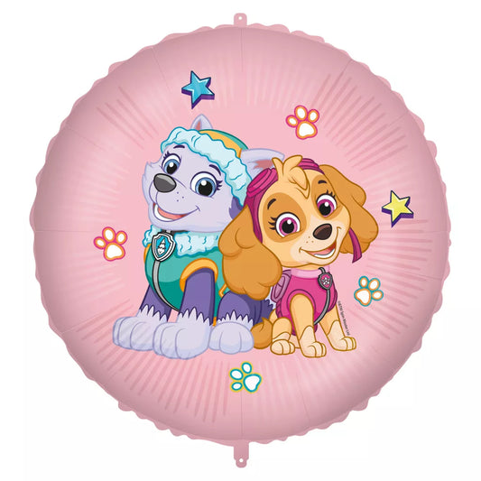 Balão de festa Patrulha Pata Skye e Everest 46 cm