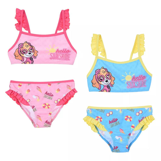 Bikini Patrulha Pata Azul/Rosa